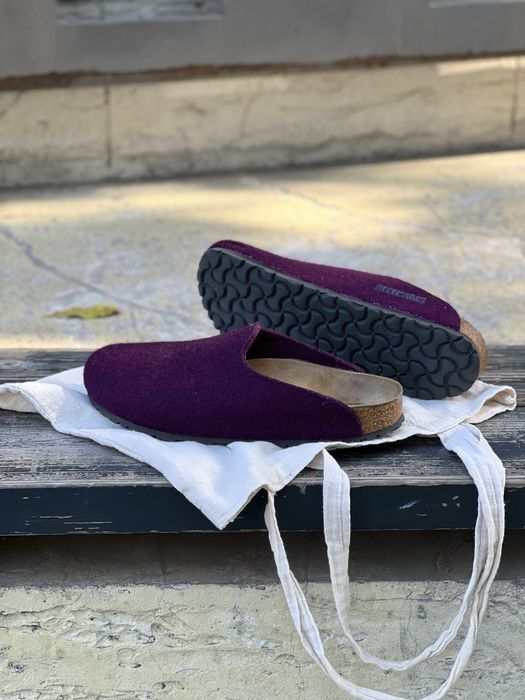 Сабо birkenstock фетрові