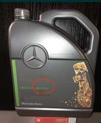 Масло Mercedes 5w30  229.52. 5 літрів меседес