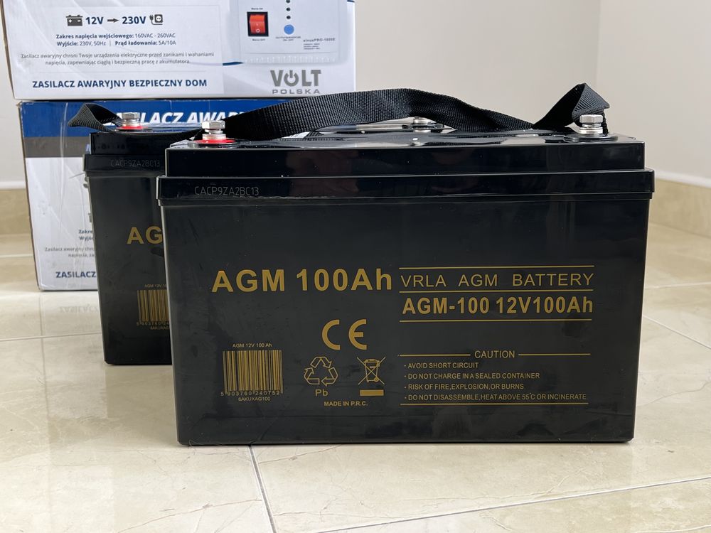Аккумулятор гелевый AGM 100 a бесперебойник ибп