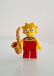 Lego kolekcjonerska figurka Lisa Simpson sim004 saksofon