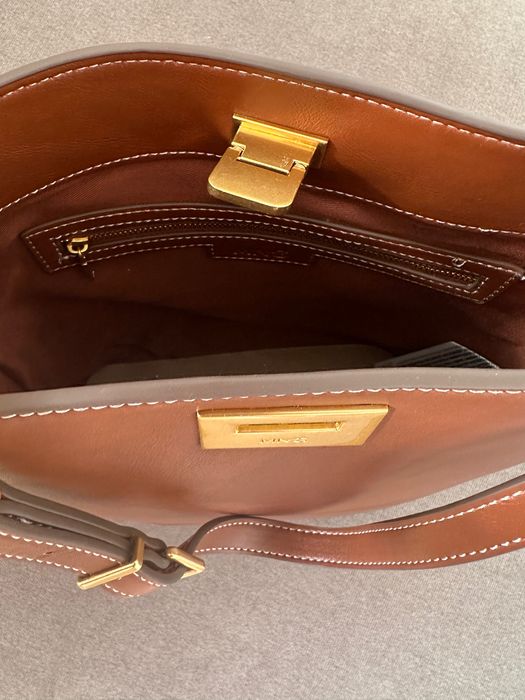 Mango brązowa torba shopper Nowa