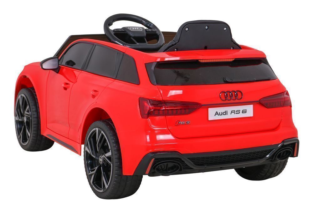 Audi RS 6 Elektryczny Samochodzik Dla Dzieci Pilot Audio LED FUNMIX.PL