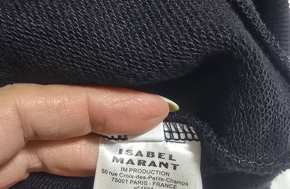 Czarna bluza Isabel Marant