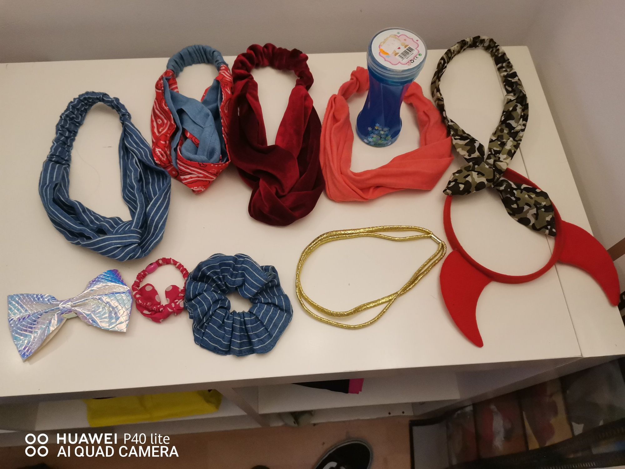 Fitas e elásticos