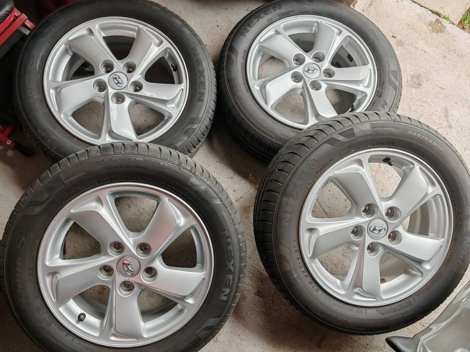 Alufelgi 16" 5x114,3 + opony letnie