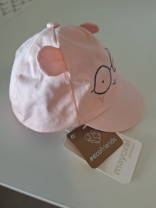 Chapéu / Boné Mayoral cor rosa (novo)