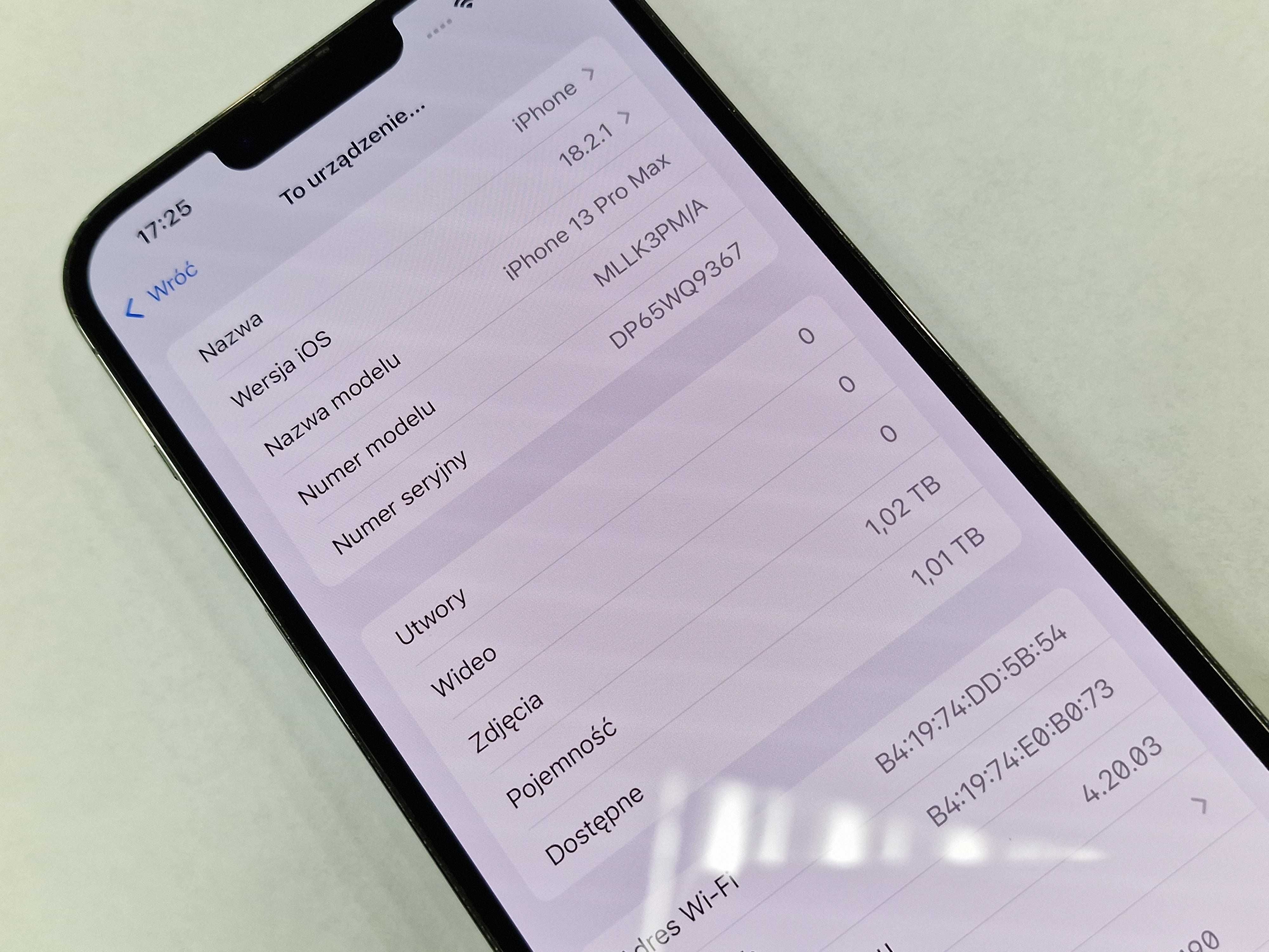 Iphone 13 PRO MAX 1TB/ Graphite/ Bat 85%/ Grade A- + ładowarka