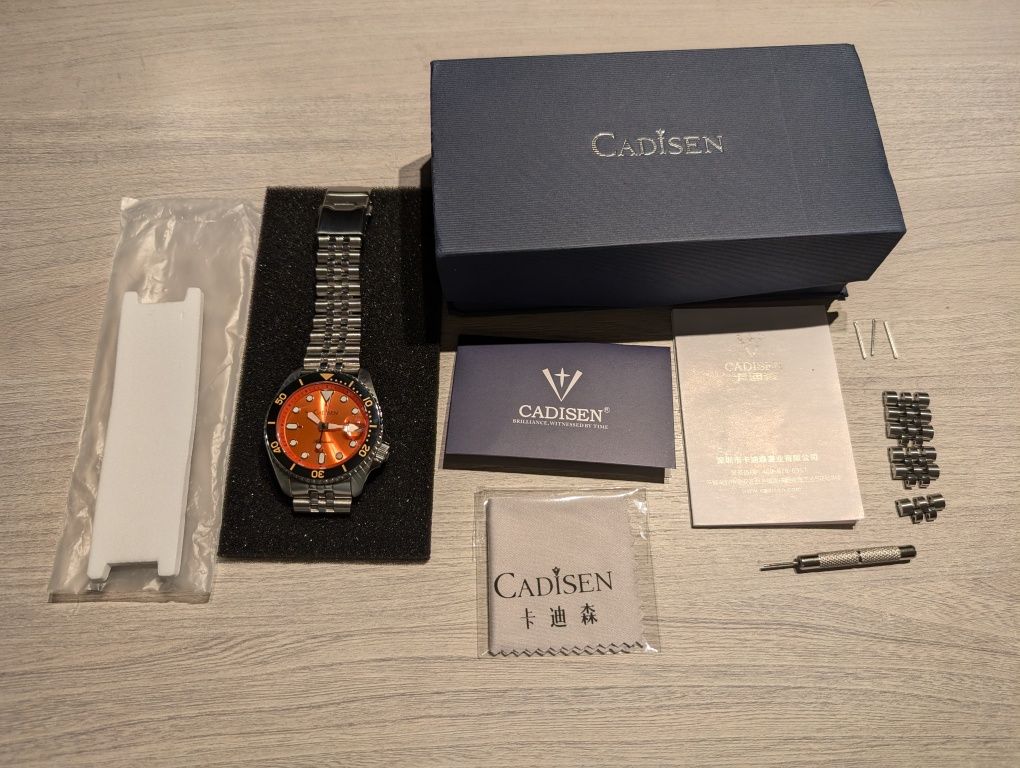 Zegarek męski diver cadisen