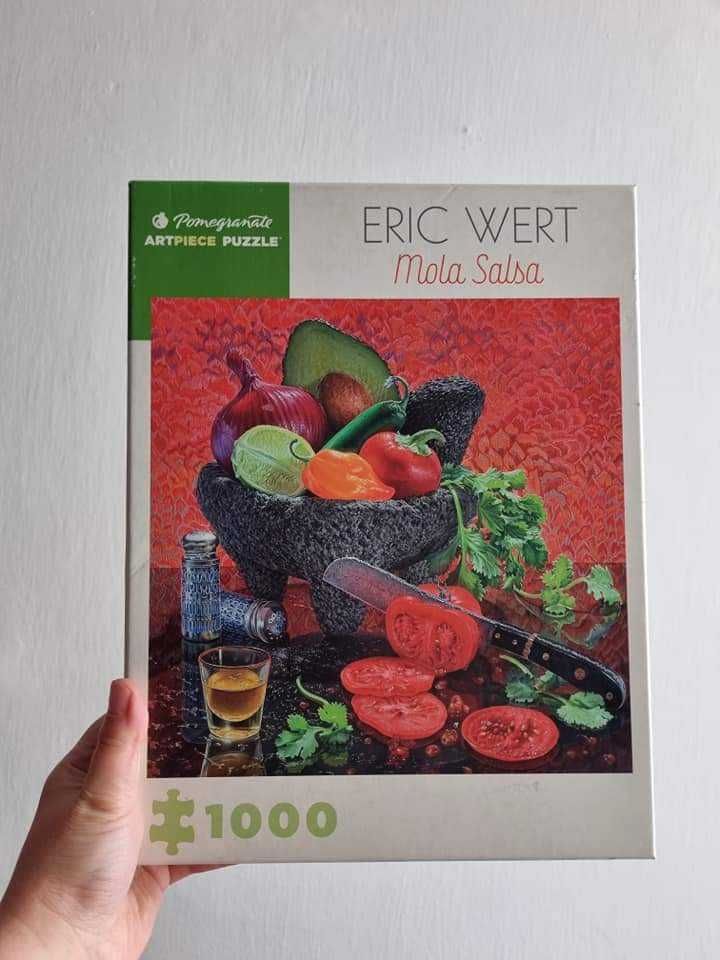 Pomegranate Mola Salsa puzzle 1000 jedzenie kuchnia pomidor warzywa