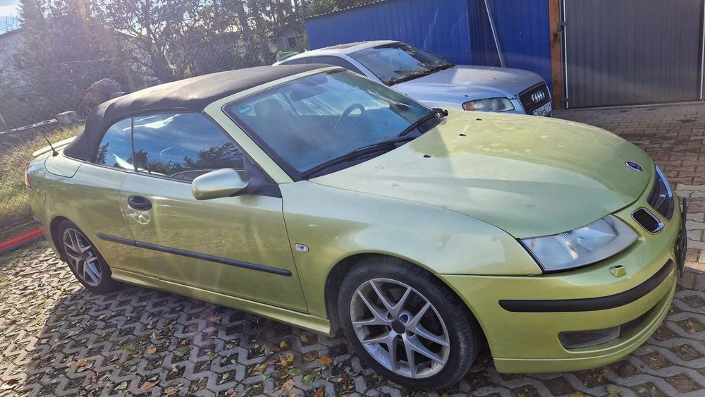 Saab 9-3 Cabrio Kabrio Kabriolet Automat Elektr Dach Alu Navi 2.0T Tempomat