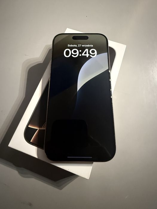 IPHONE 16 Pro 128 GB Desert STAN IDEALNY bateria 100% bez rat !