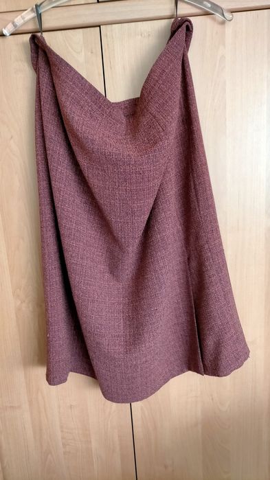 Żakiet i spódnica garsonka  damski duży rozmiar piękny rudy kolor