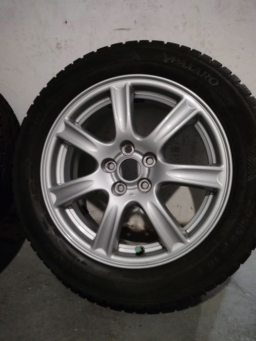 Komplet kół zimowych, alu 16" Enkei z Subaru Legacy