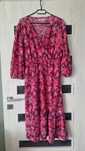 Długa sukienka w kwiaty kwiatki floral Sinsay L 40 42 44 mid plus size