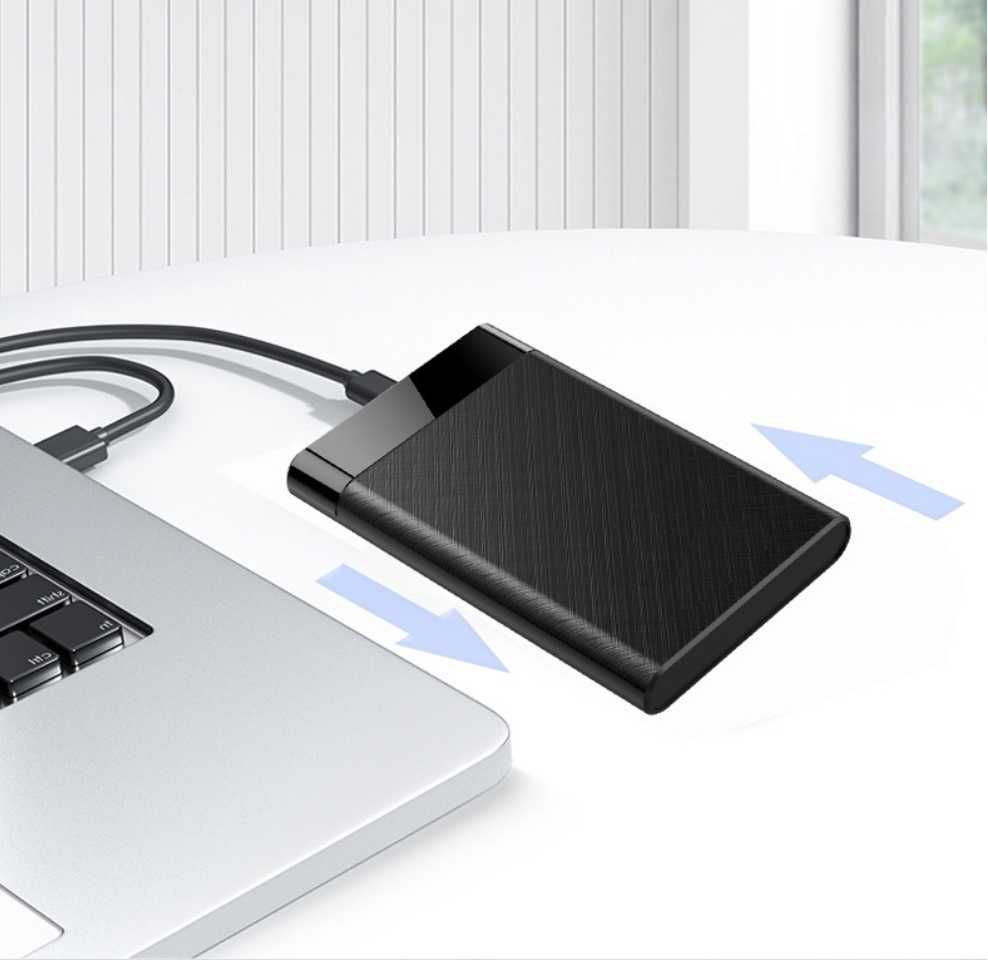 Внешний карман ZZUC U25Q USB 2.0 для HDD 2.5" чёрный