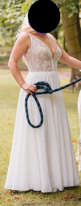 Suknia ślubna boho