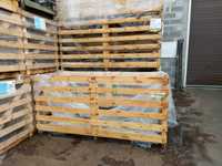 skrzynie drewniane 2.4x1x1.1m na sadzonki na kapustę na warzywa