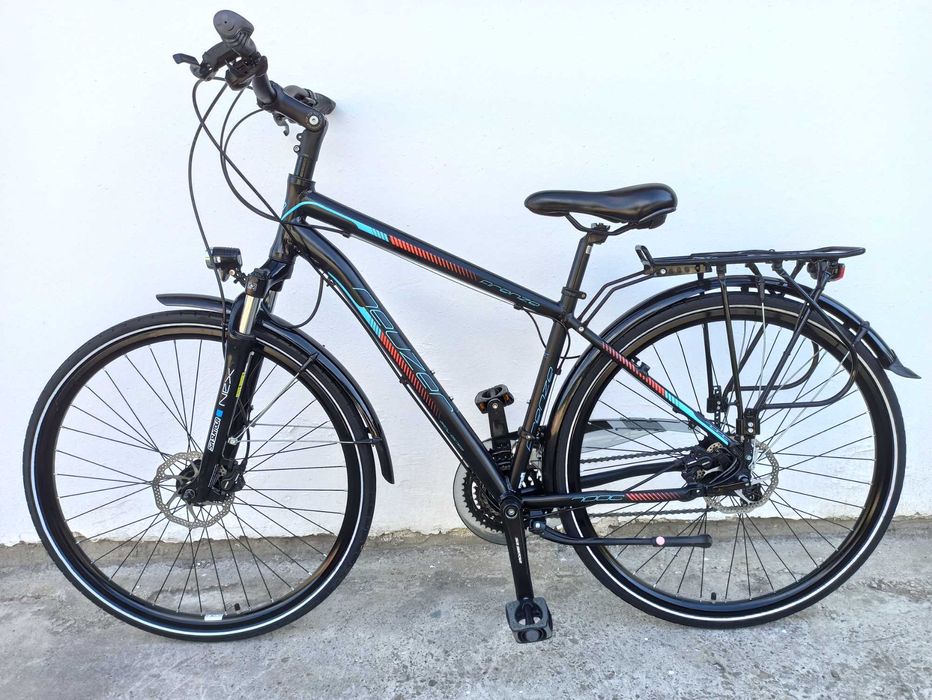 Rower trekkingowy Neuzer Firenze 400 koła 28 hydraulika na 155-170 cm