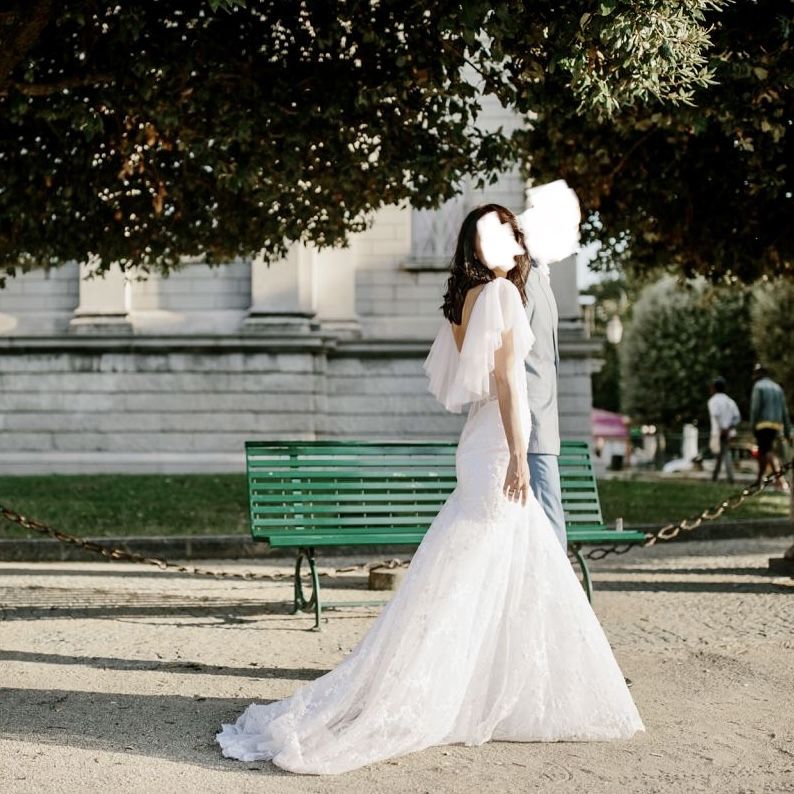 Ексклюзивна весільна сукня xs-s розміру натхненна Berta