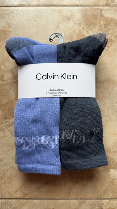 Шкарпетки Calvin Klein носки оригінал 6 шт