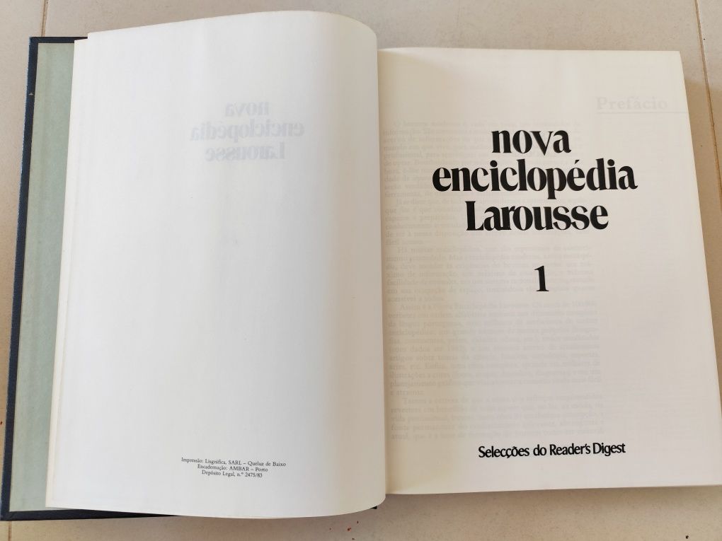 Nova Enciclopédia Larousse - 5 Volumes (Completa)