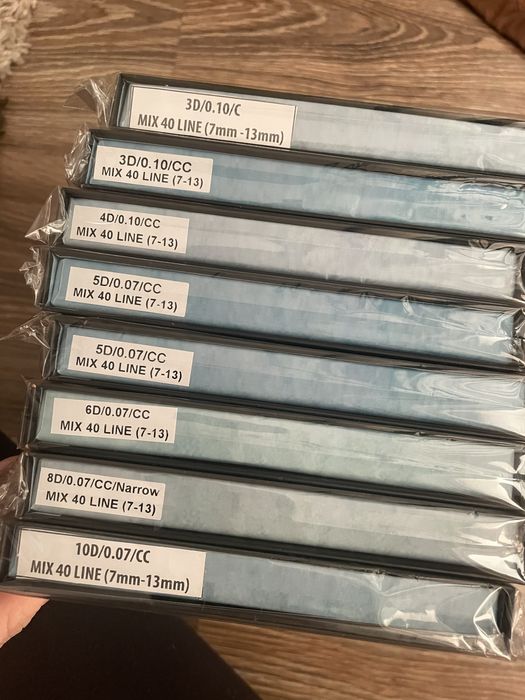 Gotowe kępki rzęs Rzęsy Gdańsk