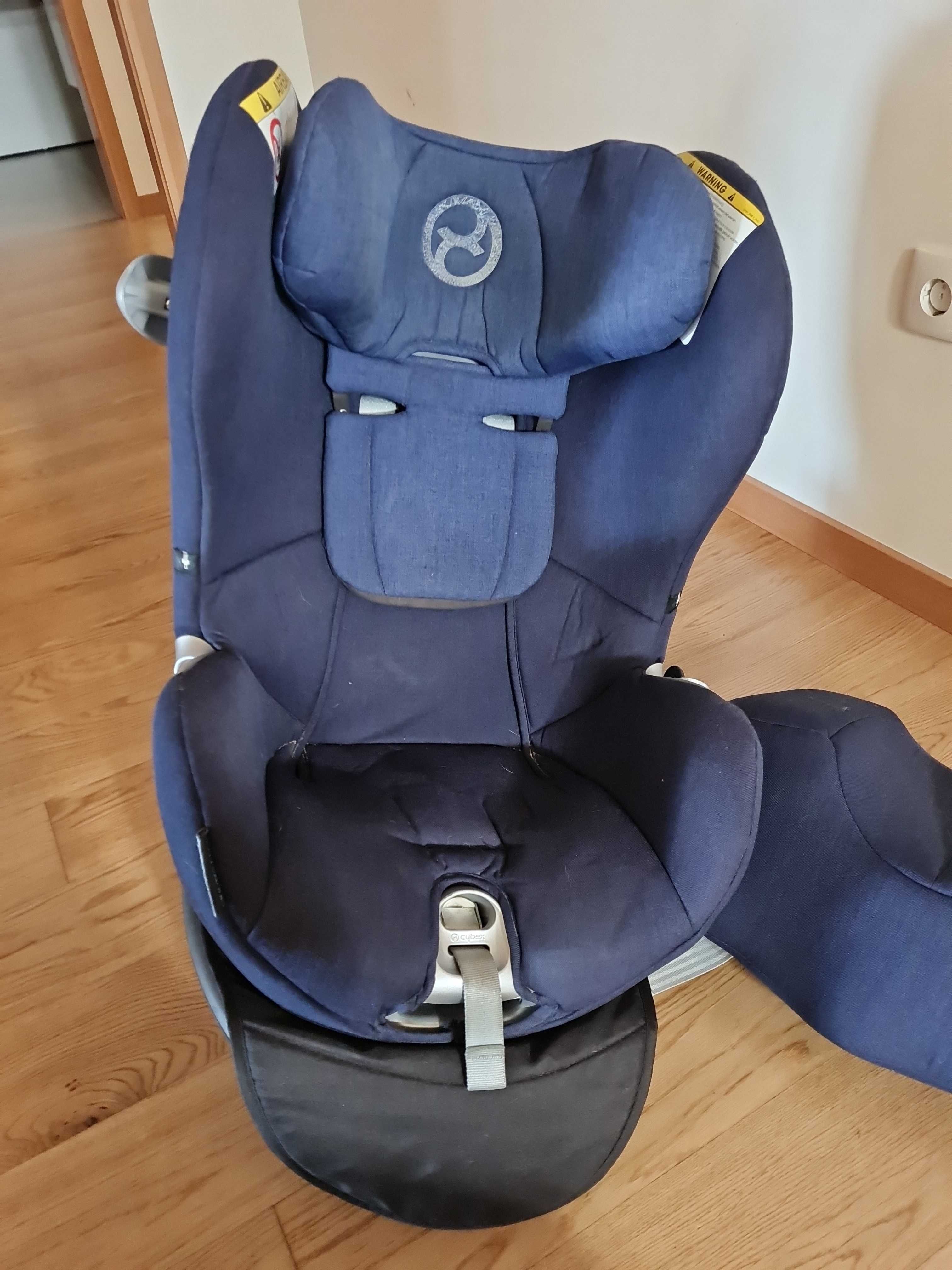 Cadeira auto Cybex Sirona Azul  0+/1 - Até aos 4 anos