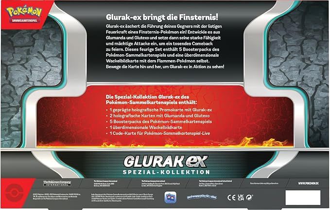 Pokemon Glurak Ex Karty Booster Box