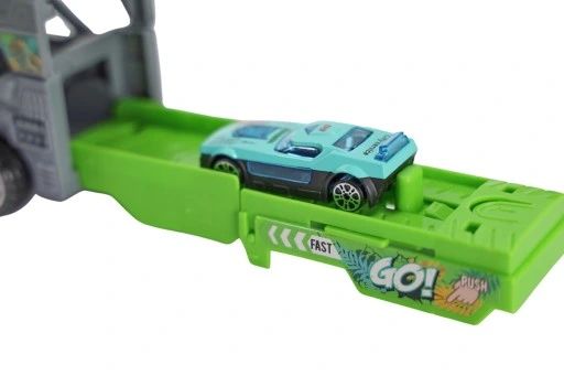 Laweta Tir Ciężarówka Wyrzutnia 6 Aut Autka Zestaw Samochód + Resoraki