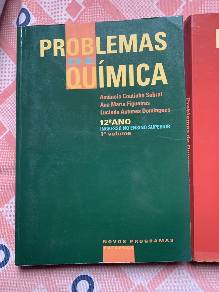 “Problemas de Química” - 12° ano e ingresso no ensino superior - 2 vol