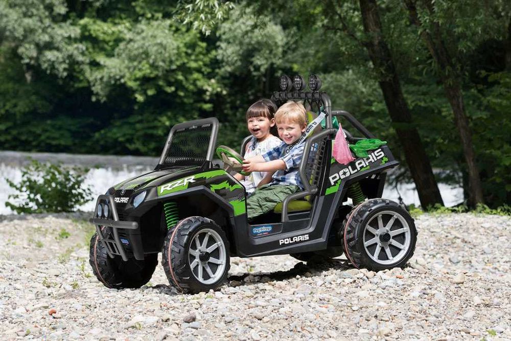 POLARIS RZR 900 GREEN SHADOW Peg Perego autko 24v dla dzieci
