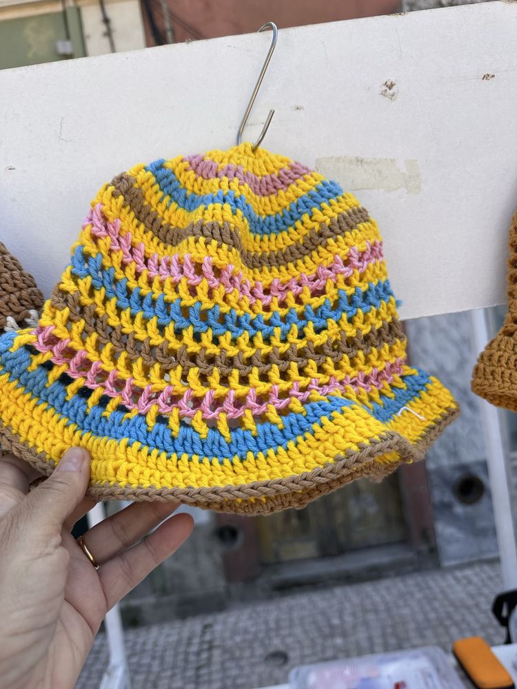 Chapeus de crochê