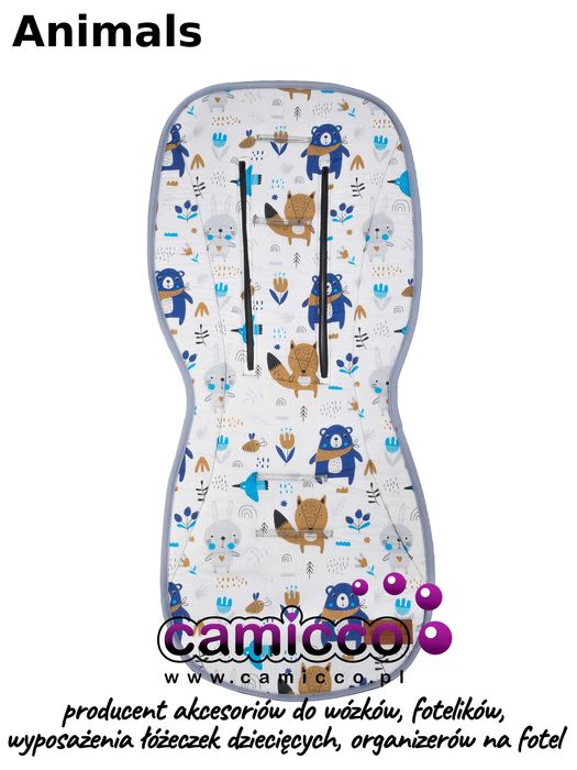 Wkładka PREMIUM do wózka spacerowego z BAWEŁNĄ wkładki spacerówki