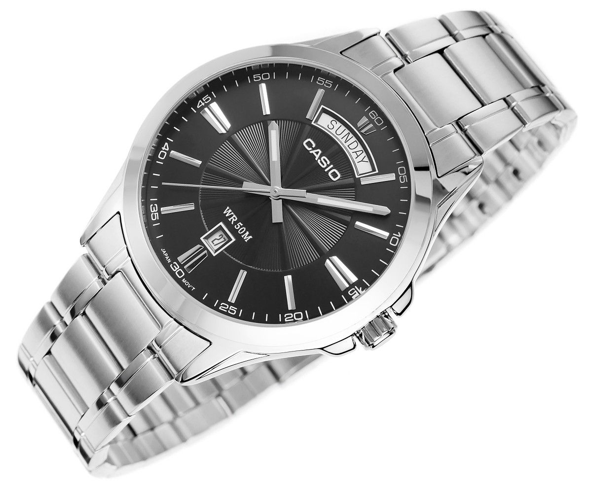 zegarek męski casio mtp-1381d-1avdf + box