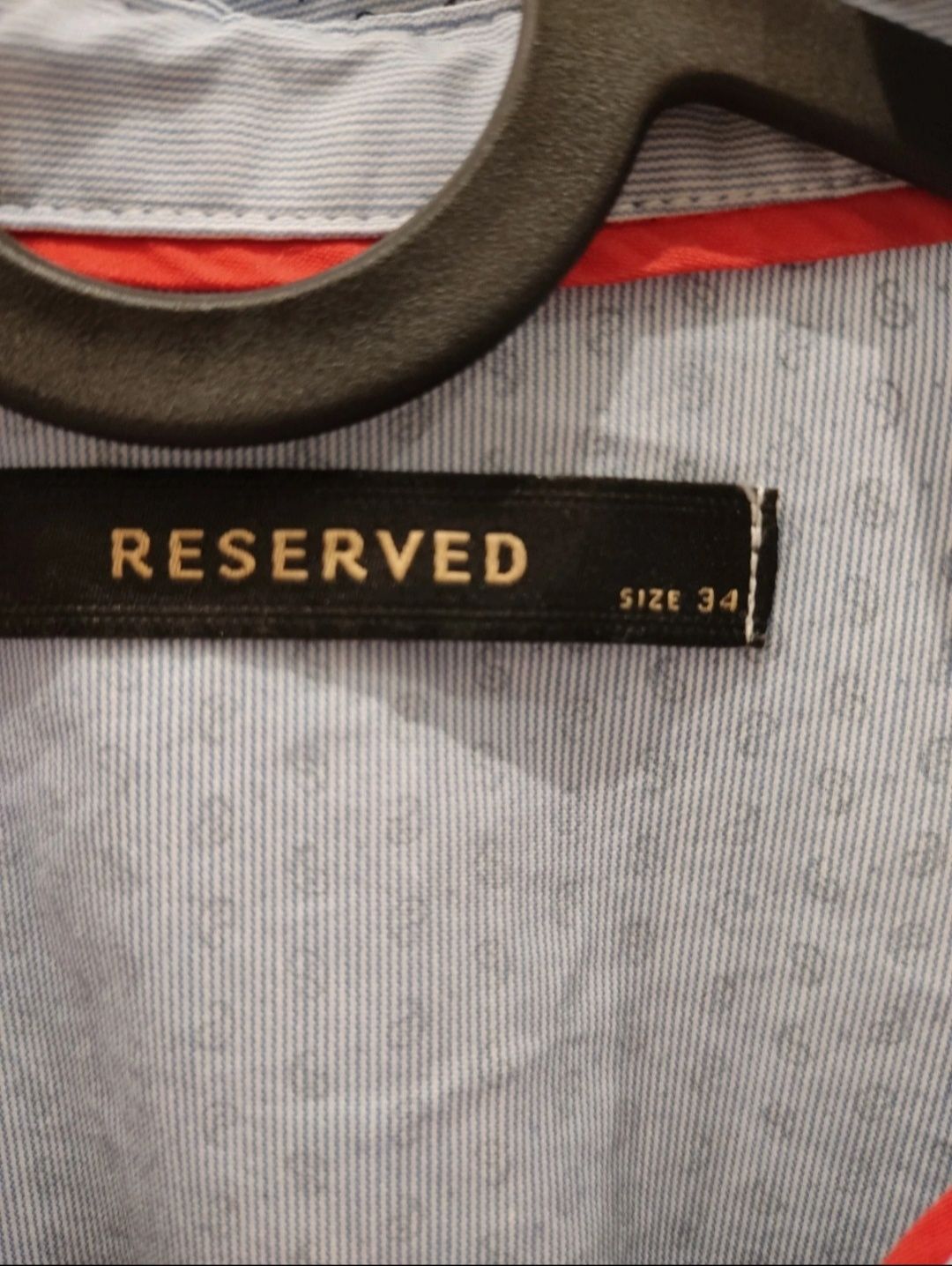 Niebieska elegancka koszula Reserved r. 34