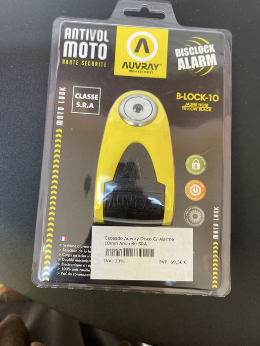 Cadeado com alarme Auvray