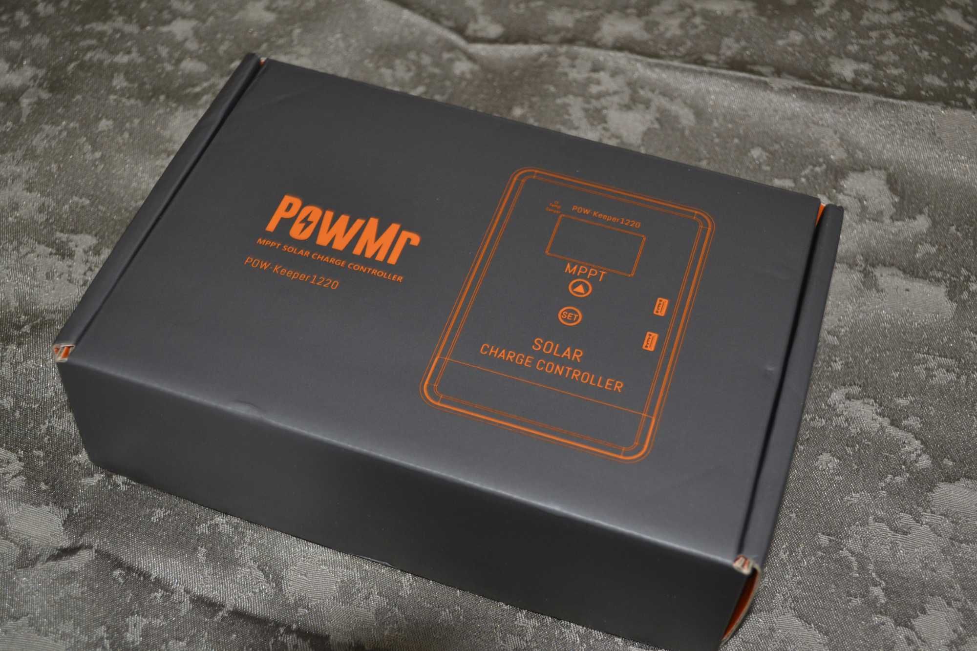 Контроллер заряду РowMr, Keeper 1220 mppt 20a 12v-24v 24v до 50 вольт