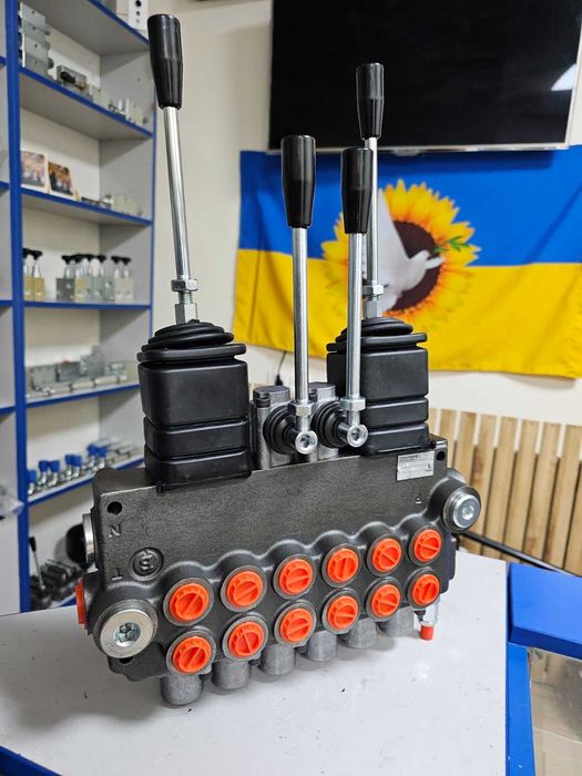 Гідророзподільник Гидрораспределитель 6 секцій Р80 літрів