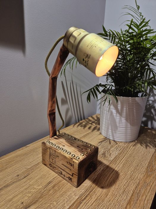 Lampka własnej roboty z filtra