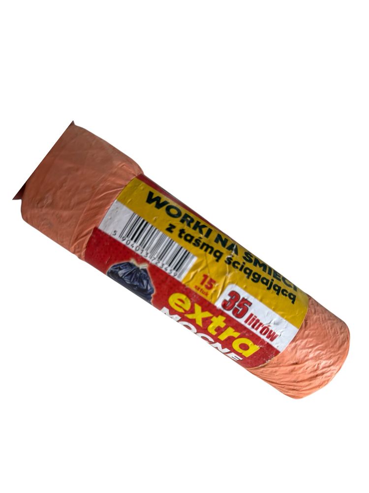 Worki na śmieci z taśmą 35L 15 szt. LDPE 35l 15 szt. Extra mocne