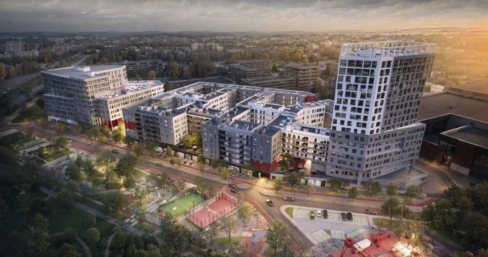 Продаж 1 кім квартира 44,39 м2 ЖК Big Ben, м. Львів