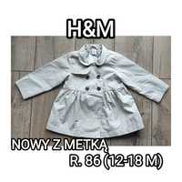 Płaszczyk wiosenny H&M nowy r. 86