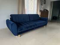 Piękna, duża 3 osobowa sofa z funkcją spania! Wyprana.