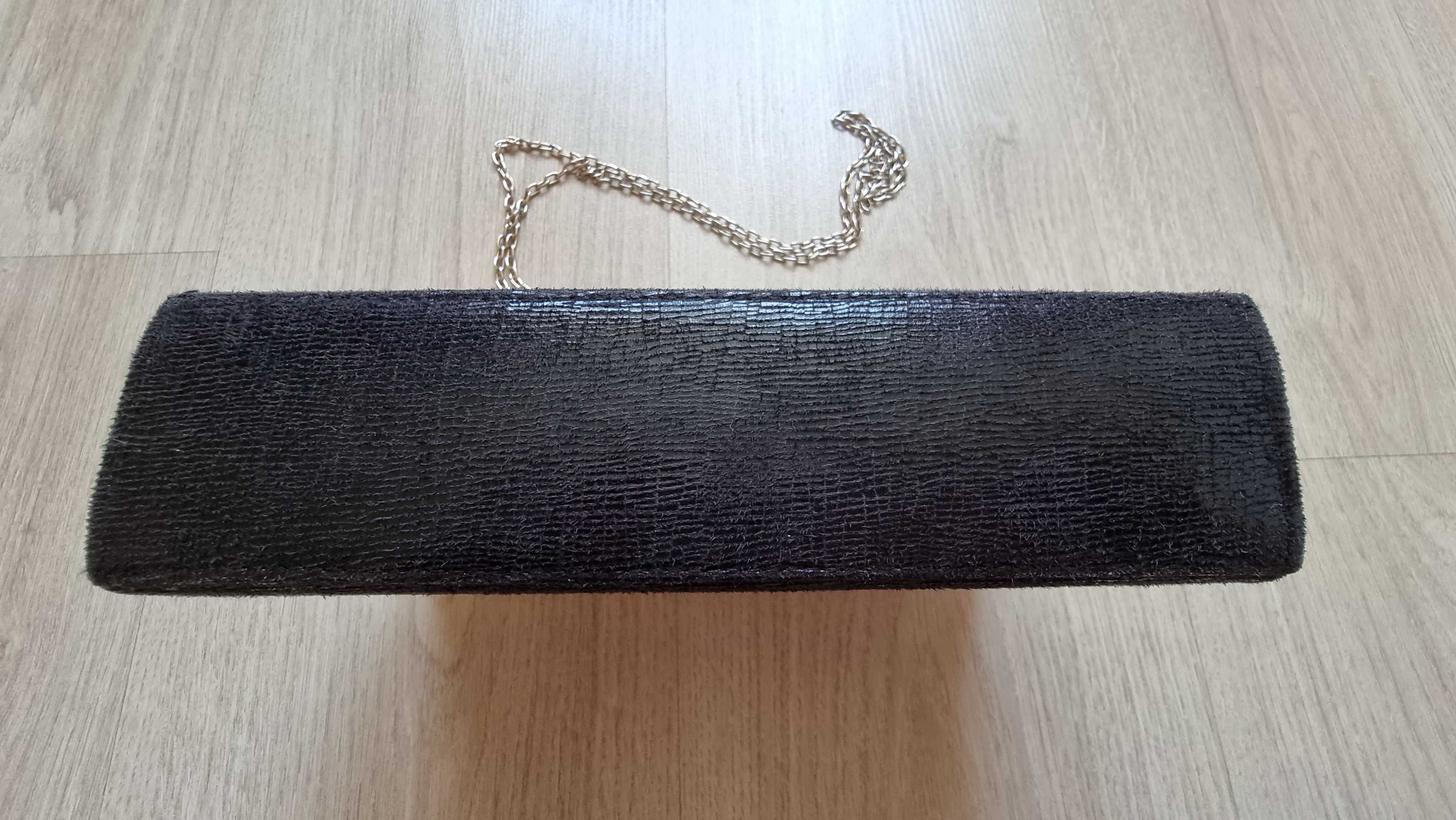 Елегантна чорна сумка-клатч бренд Accessorize