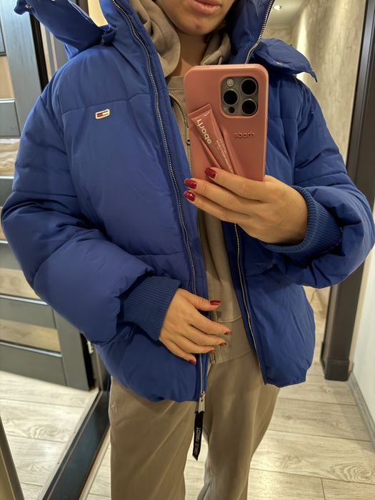 Tommy Hilfiger куртка жіноча пуховик бомбер