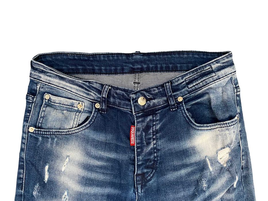 Dsquared2 paintsplattered slim fit jeans, rozmiar 32