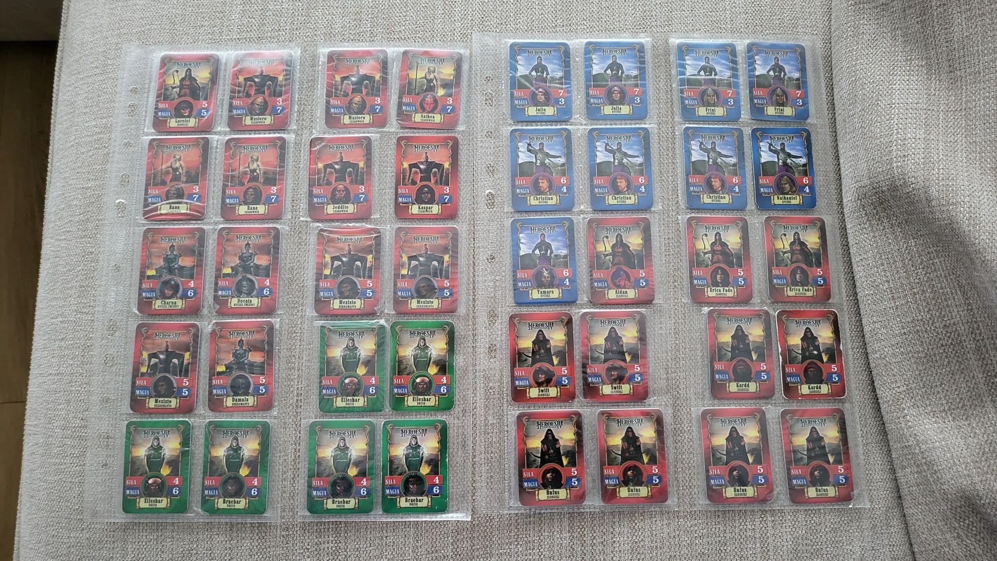 94 karty retro Heroes of Might and Magic IV