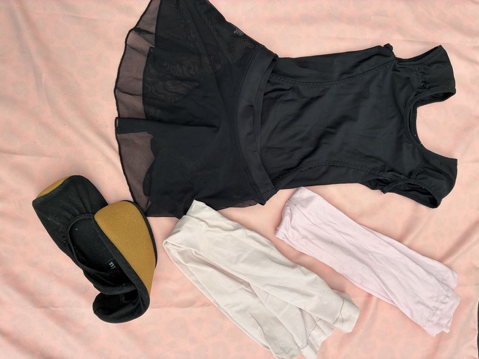 Conjunto de danca bale ginastica