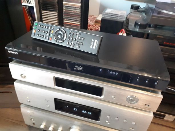 SONY BDP S 350 - Odtwarzacz CD DVD Blu Ray - Pilot . Płyty  Sprzęt AV