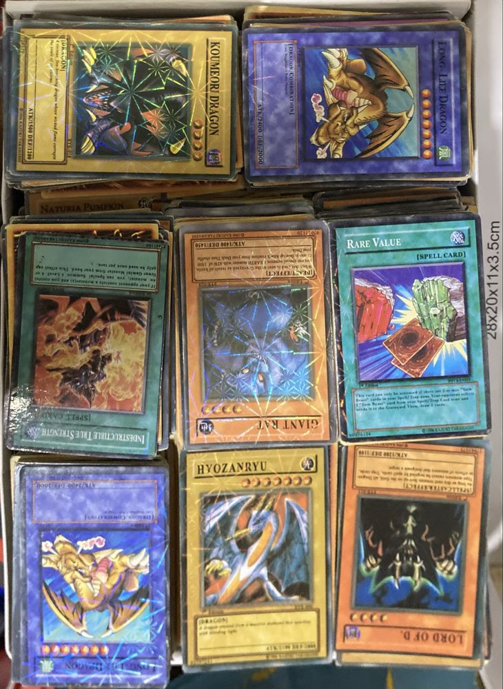Cartas yu-gi-oh +1000